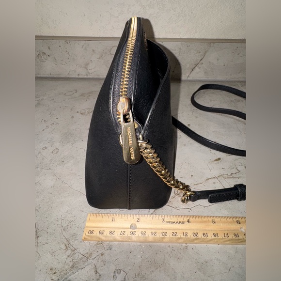 Michael Kors Black & Gold Crossbody - Picture 14 of 15